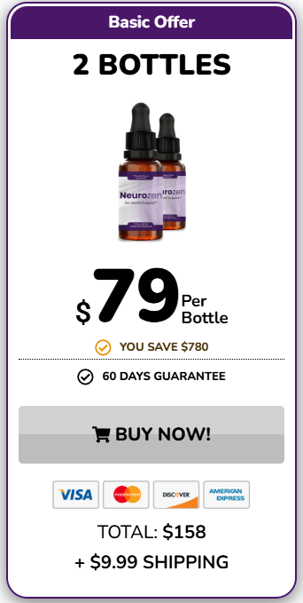 NeuroZen 2 Bottle Package